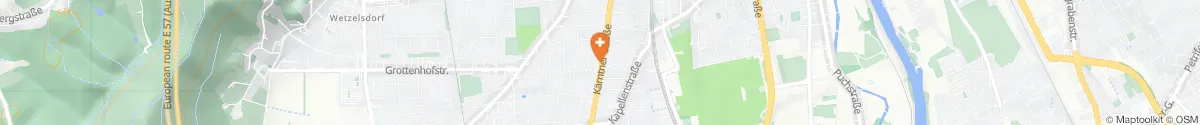 Kartendarstellung des Standorts für Apotheke Neuhart in 8053 Graz-Straßgang